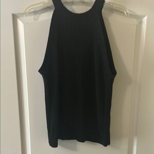 Old Navy Black  Ribbed Knit Top